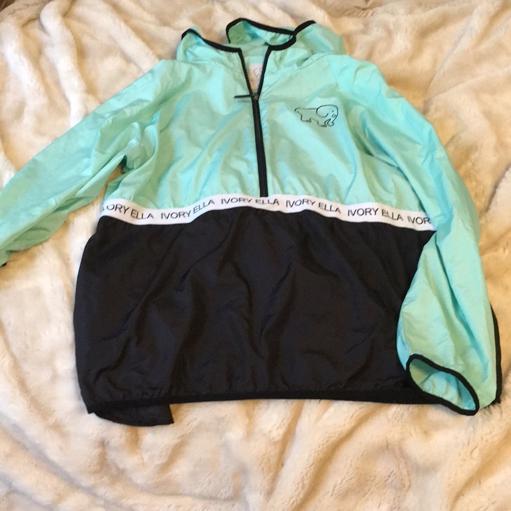 ivory ella XL windbreaker